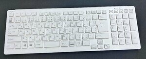 YL0030 ★ Used goods ★ Fujitsu FUJITSU Wireless keyboard KG-1770