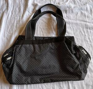 LeSport Sack Minoboston Handbag Dot Monochrome Chugen Beauty Handbag