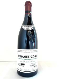 1998 DRC ROMANEE-CONTI Romane Conti (Domaine Dora Romanne Conti) Monopole Wine 750ml less than 14 %