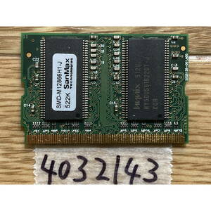 Memory for laptop MicroDIMM DDR333 (?) 128MB 172Pinjunk (4032143