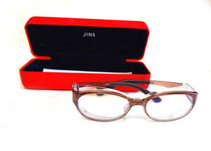 JINS MST-19A-002AA 82 52□16-113 〇32 degree used beauty with box