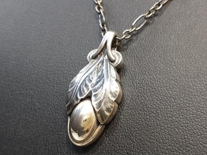 Georg JENSEN George Jensen 2008 Year Pendant Necklace Heritage Collection SV Silver 925 45cm There is a box available