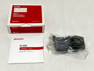 [Accessories only] DOCOMO N-03D Desktop Holder (N36) Charging Cable General Box Docomo FOMA NEC Garakae