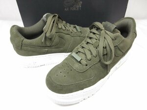 HH unused [Nike Nike] Air Force 1 Pixel DQ5570-300 Platform Sneakers Casual Shoes (Ladies) 25.5 Khaki ● 18LZ4284