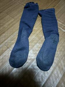 School Socks Navy Blue Sosa Ladies 22-25cm Knee High Socks High Socks Navy Blue Socks