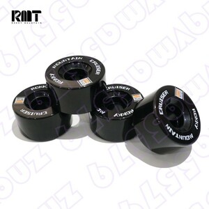RMT wheel 56mm/78A Soft wheel skateboard 4 -piece set skateboard wheel cruiser wheel black beige 2 colors