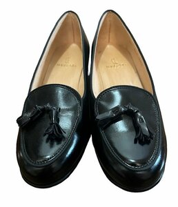 ★ Unused ★ REGAL Regal Tassel Loafers 2458 23.5cm Women's Shoes Loafers Black Women's Simple Casual