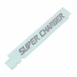 [Genuine] Subaru Sambar Genuine SUPER CHARGER Sticker Emblem Super Charger Back Door Gate