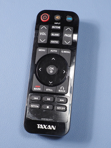 Remote control for TAXAN projector AKB72913315 * Remote control only