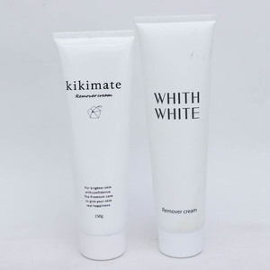 Milliona Cosmetics Cream Hair removal Cream Kikime Bar Cream and almost unused 2 -piece set Cosme Ladies