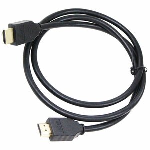 HDMI cable 1m 100cm 3D compatible/gold plating specification High speed 1.4 standard TV PC monitor full high -definition compatible Ethernet