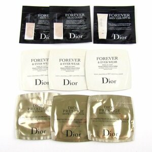Dior foundation, etc. Forever &amp; Ever and other unused samples 9 -piece set summary of mass cosmetics ladies DIOR