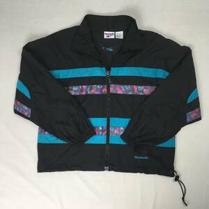 Reebok Nylon jacket jumper M size windbreaker outer black