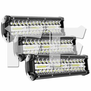 9 inch LED worklight work light 180W 6500K white lighting truck SUV boat construction machine 12V/24V combined use SM180W 3 new