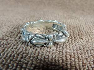 Vintage Ring / Ladies Ring / Alpedes ARPEGE925 There is engraved, beautiful goods, 9.60g