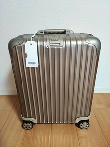 Discontinued new old logo rimowa 923.56 Topaz kitanium 45L Germany Reference