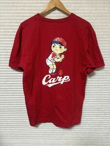 (1) Hiroshima Carp T-shirt Carp Red J Sports