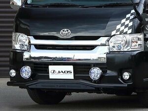 New ☆ JAOS [Jaos] Front skid bar black / black Hiace 200 series wide 10.07 ~