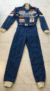 Aruji Ide Calsonic Impal Actual use Racing Suit Super GT Nissan Nismo