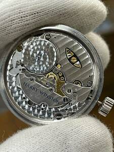 [Movable goods] HARRY Winston Harry Winston Quartz Movement Cal.733 With windshield [Current] №62583