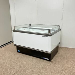 Fukushi Magari Lay Flat Open Open Refrigerated Showcase (1) IMC-45RGFSAXR Used 4-month warranty 2020 100V Width 1071X Depth 900 Kitchen [Infinite Osaka Store]