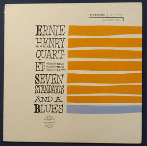 Gorgei! Us Riverside RLP 12-248 Original SEVEN SEVEN STANDARDS AND A BLUES / Ernie Henry Quartet DG Label