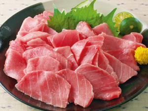 Carefully selected! Plenty of fat tuna cut 2kg (2000g) (freezing) Free shipping