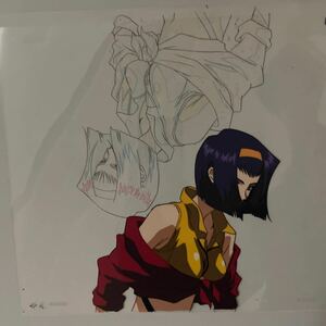 Cowboy beebop cell painting + original Fay Valentine