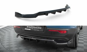 Volvo/VOLVO C40 '22 -External ABS rear splitter/under spoiler/diffuser gloss black aero parts custom unused
