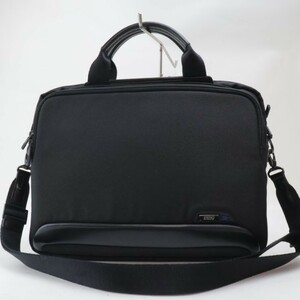 2403-15 Zero Hari Burton Briefcase Business Bag ZERO HALLIBURTON With Nylon with Black Shoulder Belt
