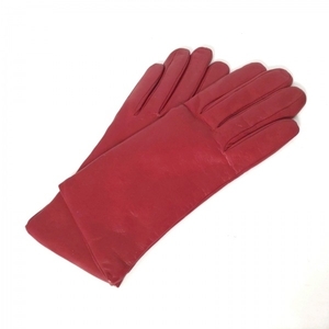Selemoner Globes Sermoneta Gloves -Leather Red Ladies Beauty Gloves