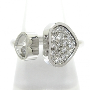 Chopard CHOPARD Ring No. 11 829482 Happy Diamond/Happy Heart K18WG x Diamond Beauty Accessories (fingers)