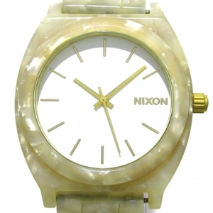 Nixon Watch The Time Teller Acetate Men White