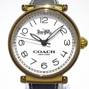 COACH Watch -Ca.66.7.34.1440 Ladies external belt white