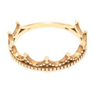 Ete ETE Ring 11 -K10YG Crown Motif Beauty Accessories (Fingers)