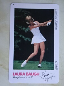 Laura Bow Laura Baugh Golf Telephone Card