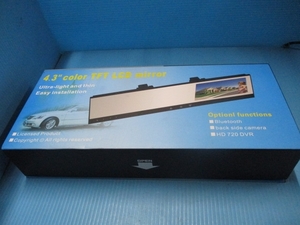 Overseas mirror monitor 4.3 inch touch panel unused