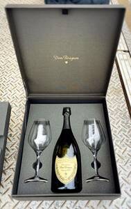 Old Sake Domperinon Champagne Domperpelli Vintage 2009 Brandy Unopened Pair glass