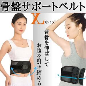 Logging support belt XL pelvic belt corset supporter men and women combined back pain