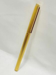 KT0313 DUNHILL/Dunhill Fountain Pen Pen Tip 14K 585 Gold Color Beauty