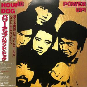 A00520520/LP/Hound Dog (Hounddog Kohei Otomo) "Power Up! (1981, 28AH-1392, 3rd album)"