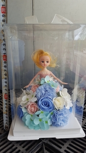 Sale from today! birthday. celebration. Present. Plabon Flower "Doll Flower" Blue 1