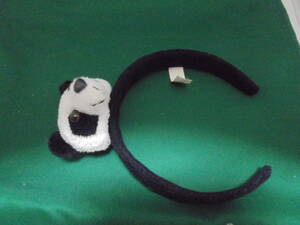 Singapore reversafari panda headband
