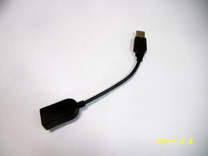 Sony USB connection assist cable PC-U003 ICD-UX200 ICD-UX300F ICD-UX400F etc. USB cable genuine product for IC recorders