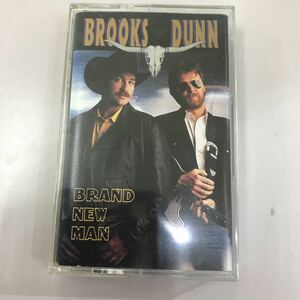 Cassette tape [Western music] Long -term preserved goods ☆ used ☆ BROOKS &amp; DUNN BRAND NEW MAN