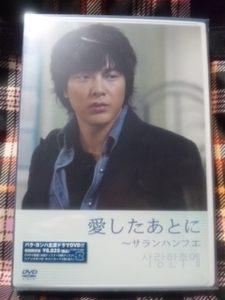 After I love Park Yongha ~ Sarahanfe first limited edition DVD