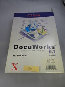 Na-306#used DOCUWORKS 6.1 Japanese version for Windows 1 License