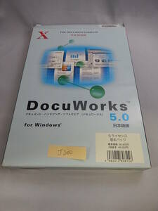 J200#used DOCUWORKS Ver.5.0 Japanese version for Windows 5 License Basic Pack Document Management