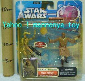 Star Wars/Episode 2/DX Figure/Mace Window/Equipment 4 points &amp; with Battle Droid/Tommy/Hasbro/Exterior ★ New