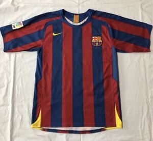 Genuine 05-06 Barcelona Uniform NIKE Nike 2005-2006 Deco S size